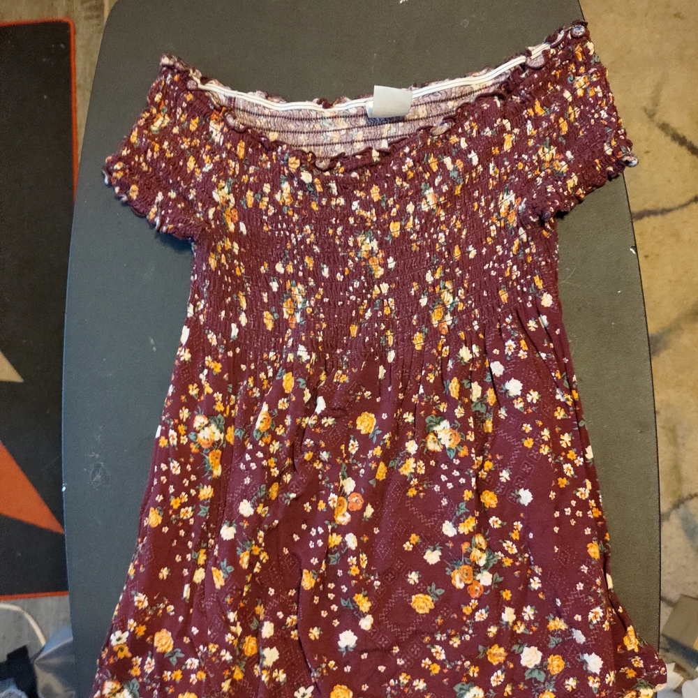 No Boundaries Purple Floral Top